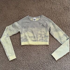 Gymshark longsleeve crop top